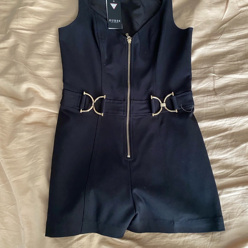 GUESS Black Romper Size 2 NWT